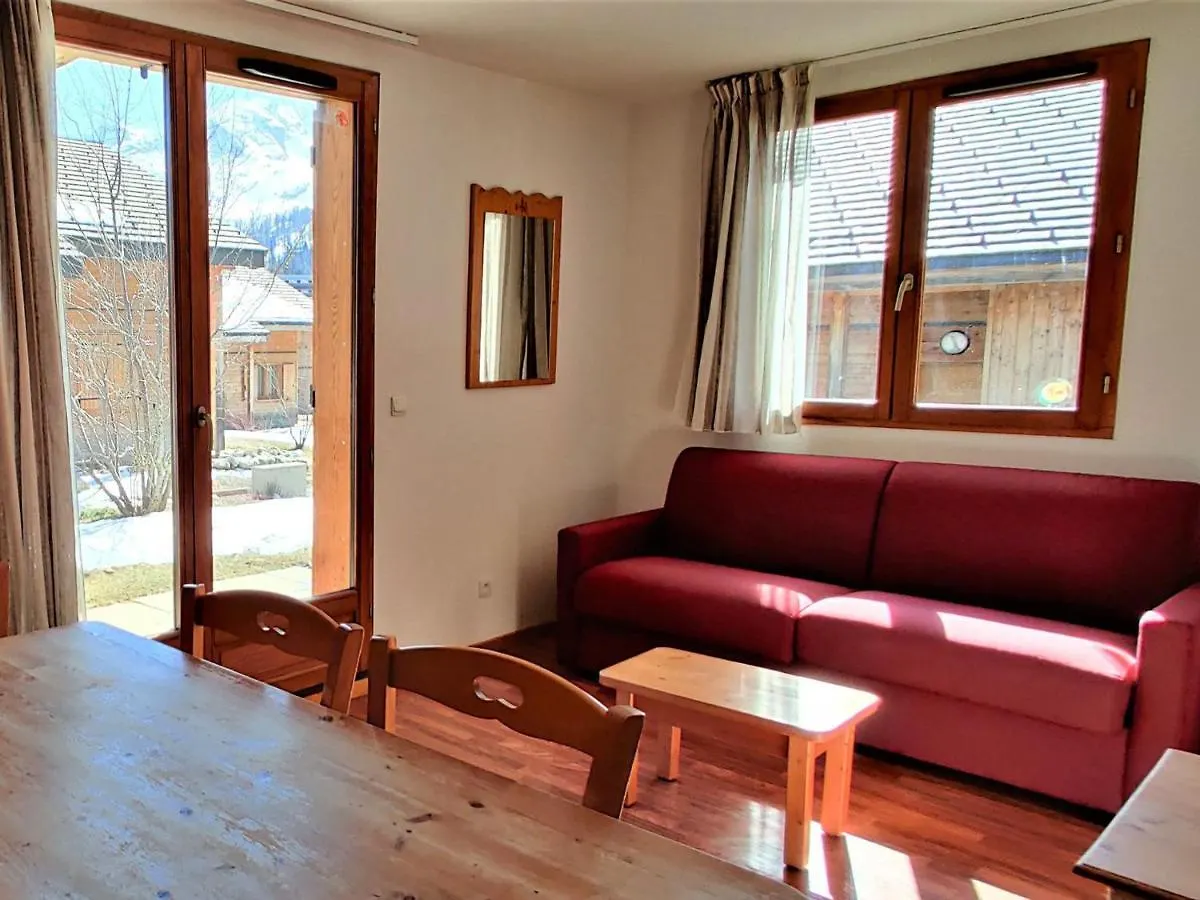 Chalet Mitoyen Duplex 3 Pieces 6 Pers. Avec Terrasse - Residence Le Hameau Du Puy, Devoluy - Fr-1-504-445 SuperDevoluy