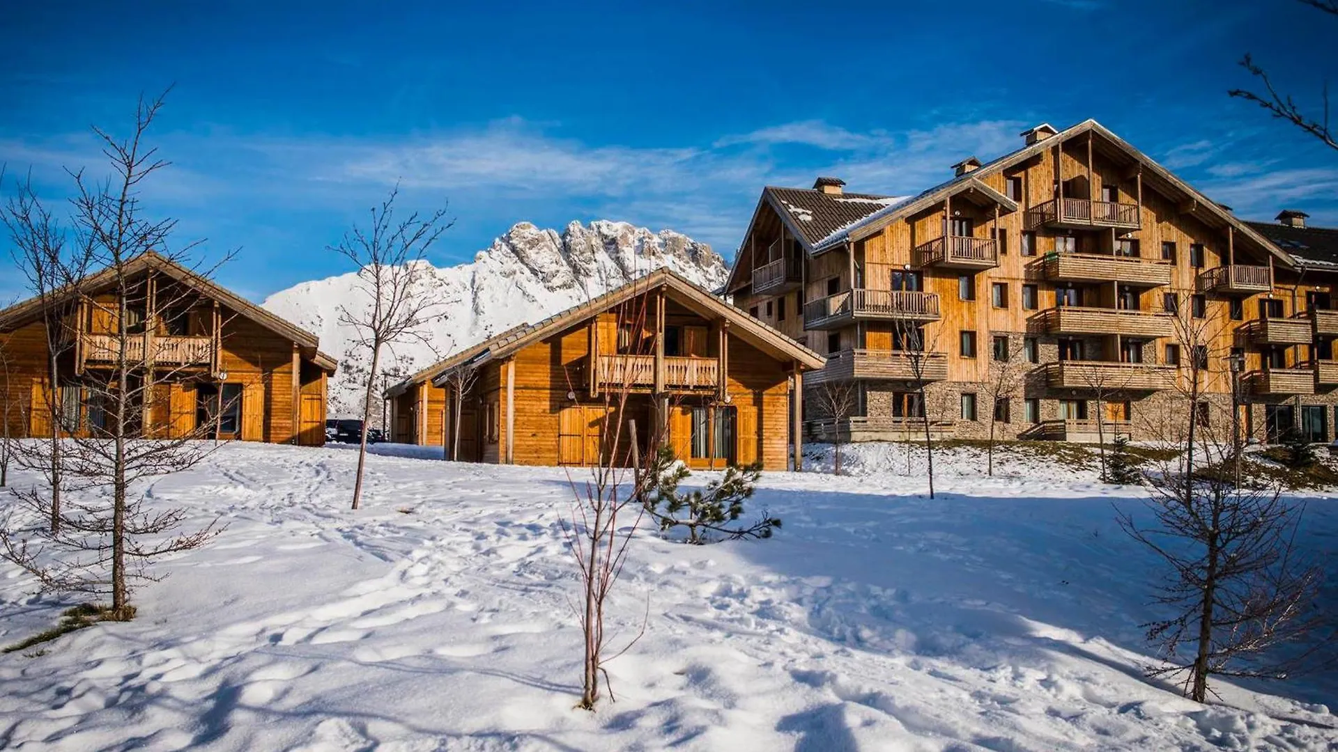 Chalet Mitoyen Duplex 3 Pieces 6 Pers. Avec Terrasse - Residence Le Hameau Du Puy, Devoluy - Fr-1-504-445 SuperDevoluy