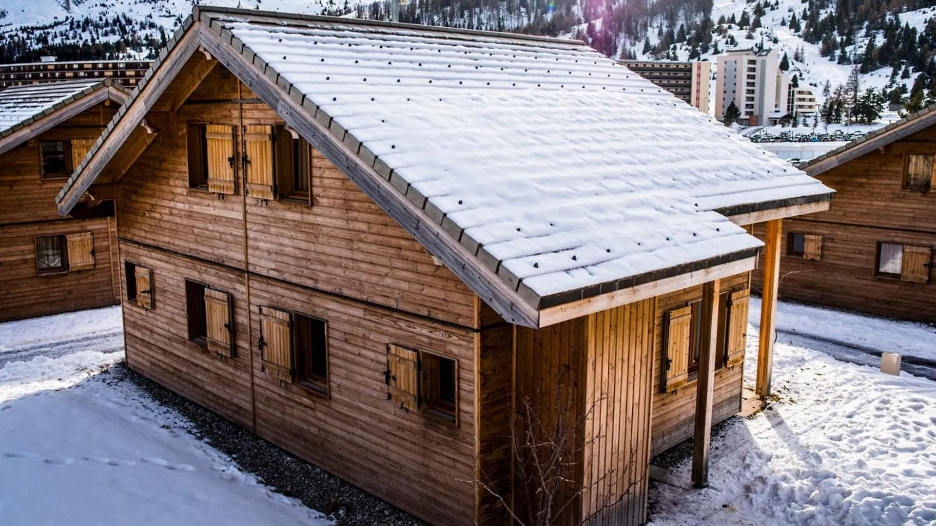 Chalet Mitoyen Duplex 3 Pieces 6 Pers. Avec Terrasse - Residence Le Hameau Du Puy, Devoluy - Fr-1-504-445 SuperDevoluy
